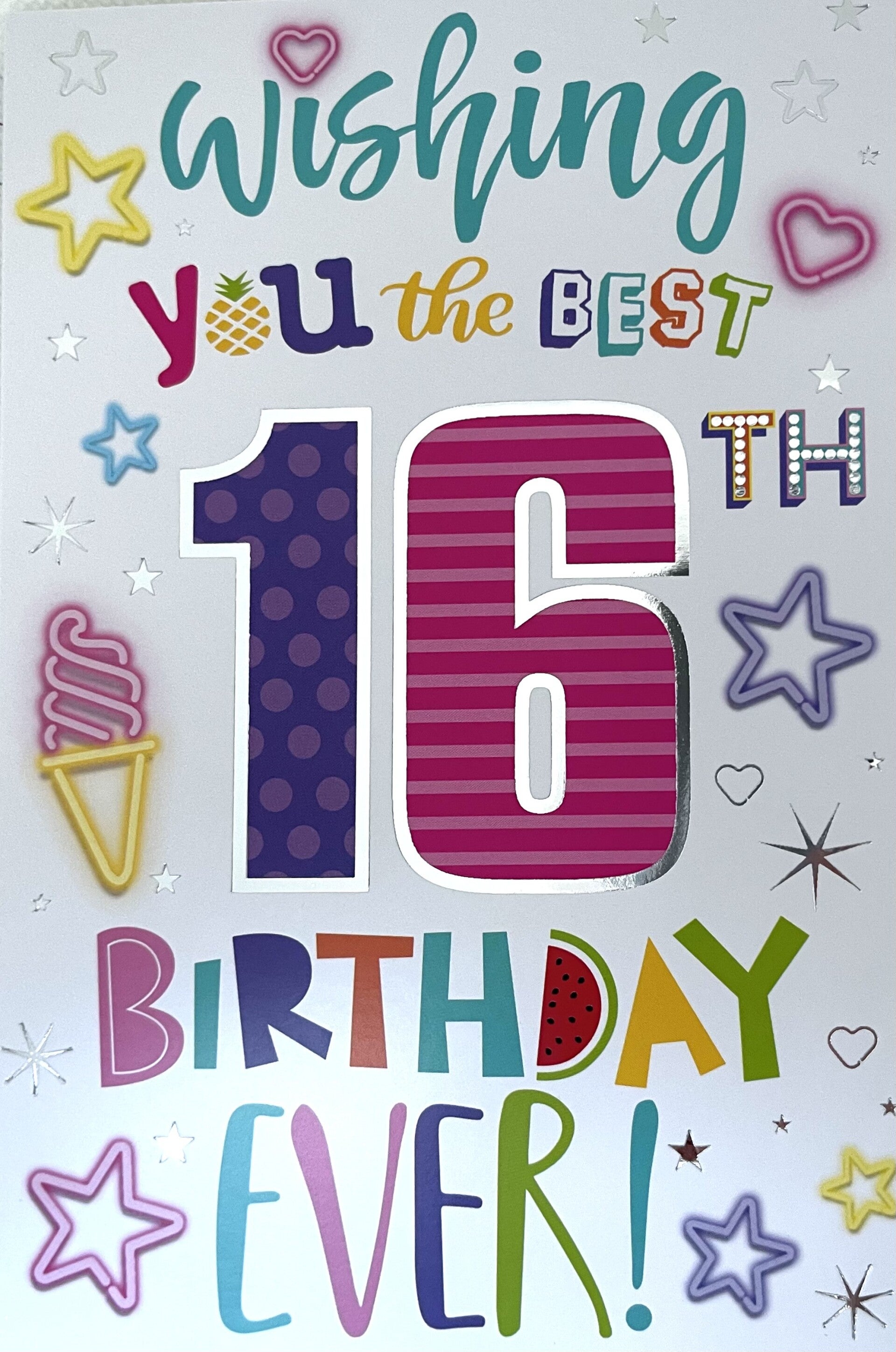 16 - Wishing you the best 16th Birthday ever