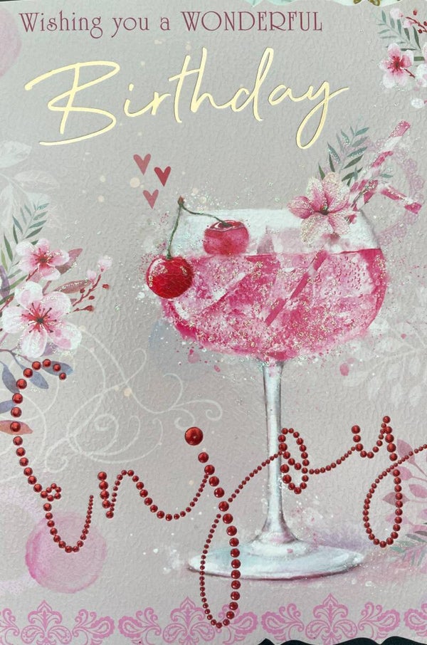 Birthday Card - Enjoy