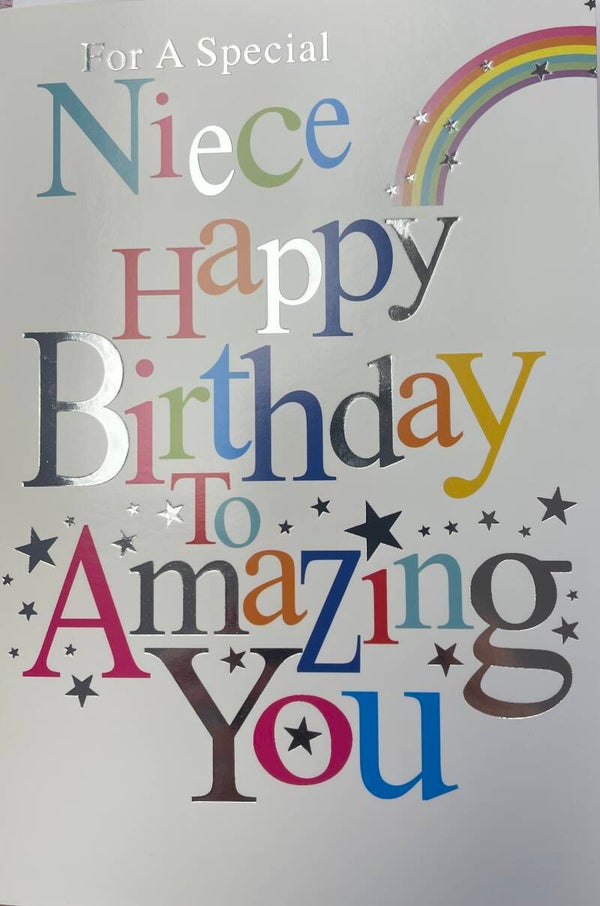 Niece birthday card