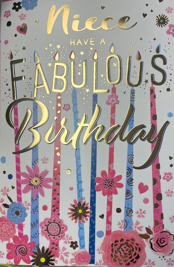 Niece birthday card