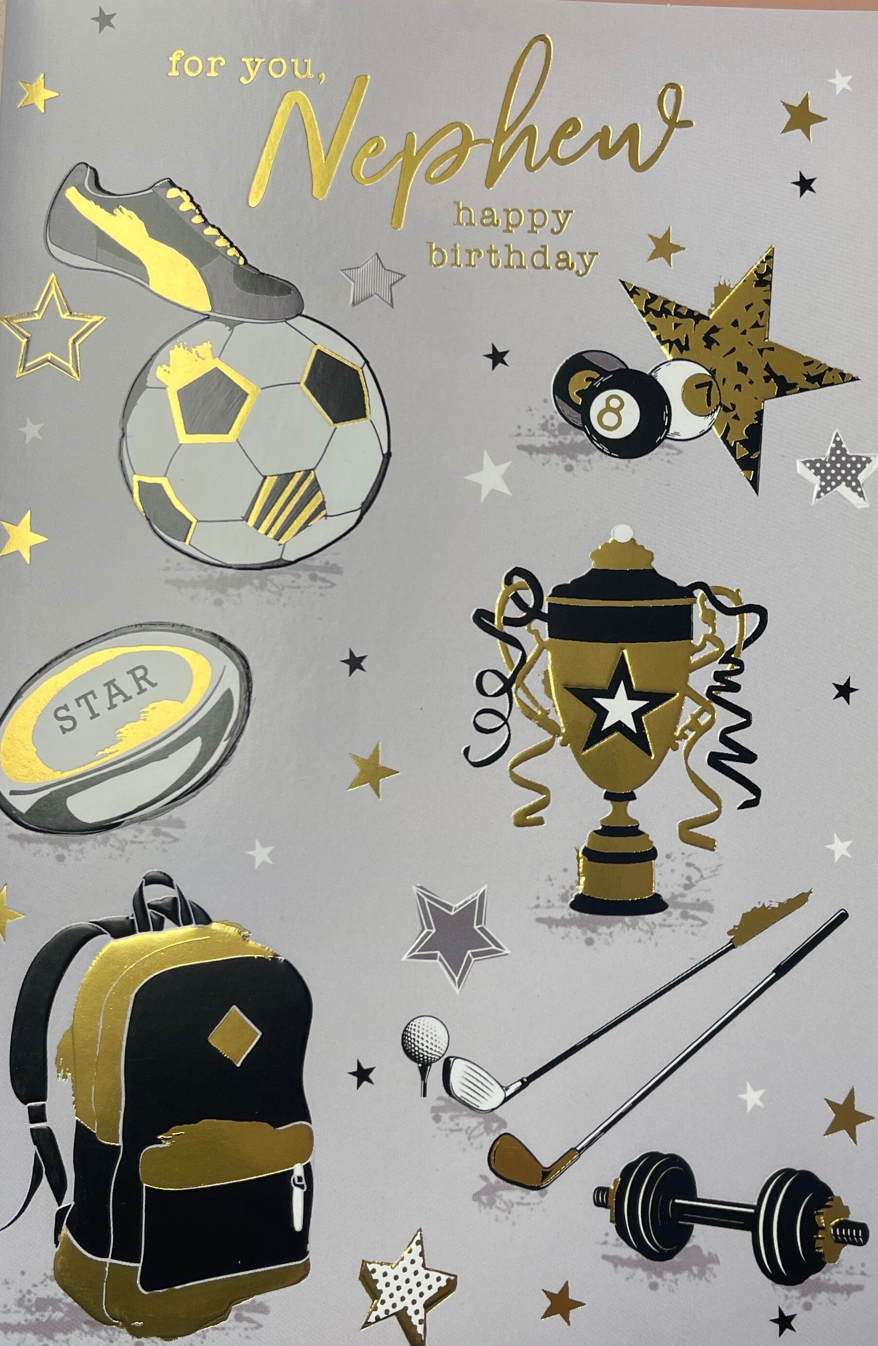 Nephew birthday card