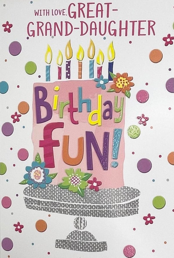 Great Grand-Daughter Birthday