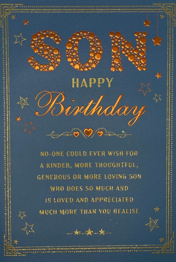 Son - Happy Birthday