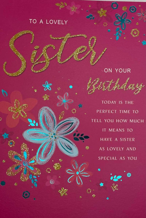 Sister - To a lovely Sister