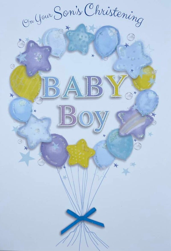 Christening - On your Son's Christening