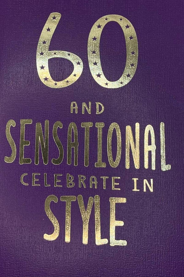 60 and sensational