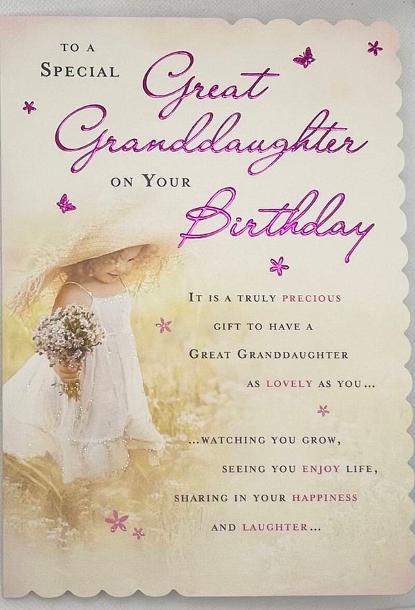 Great Grand-Daughter Birthday