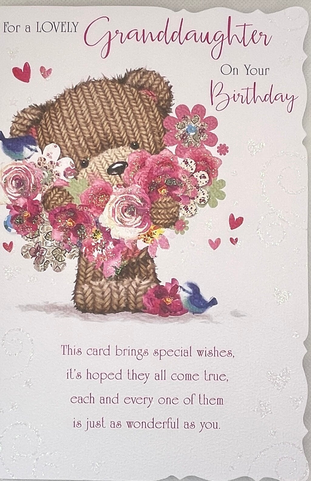 Granddaughter birthday card