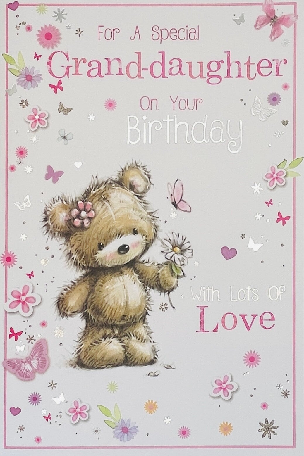 Granddaughter birthday card