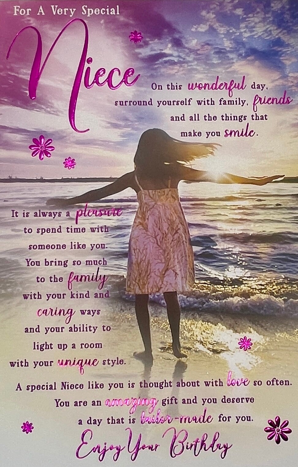 Niece birthday card