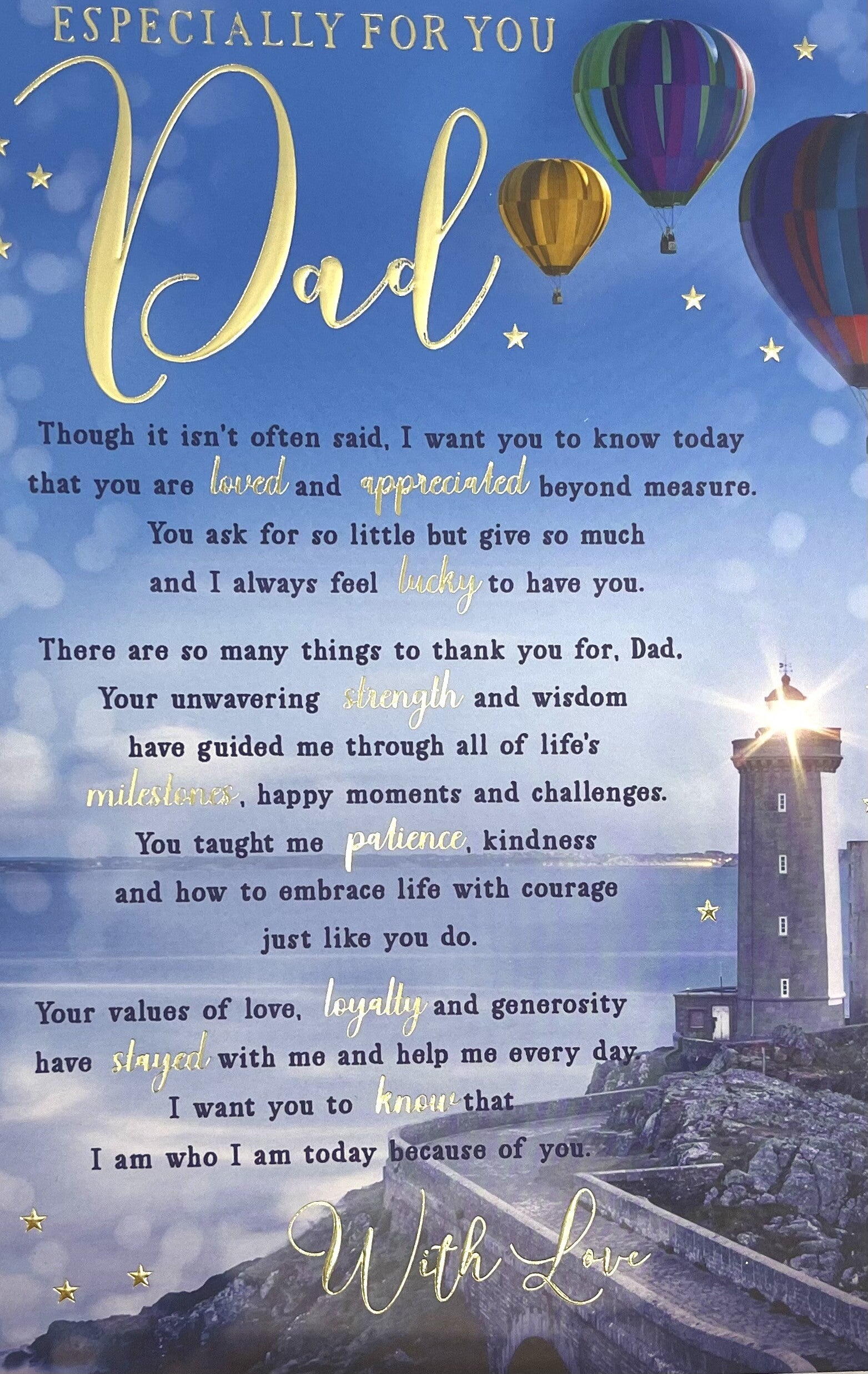 Dad - Especially for you Dad