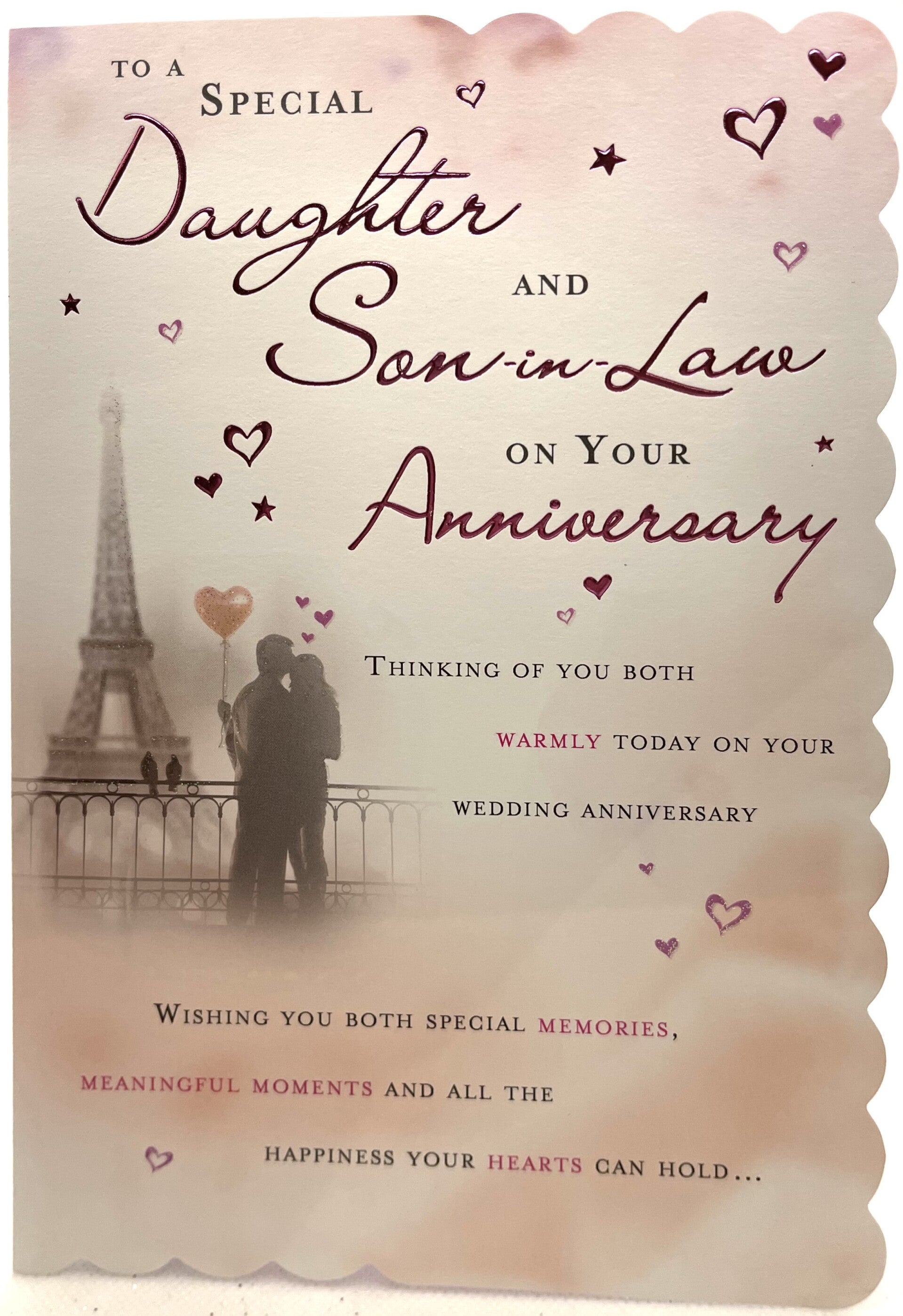 Daughter and Son-in-Law Anniversary