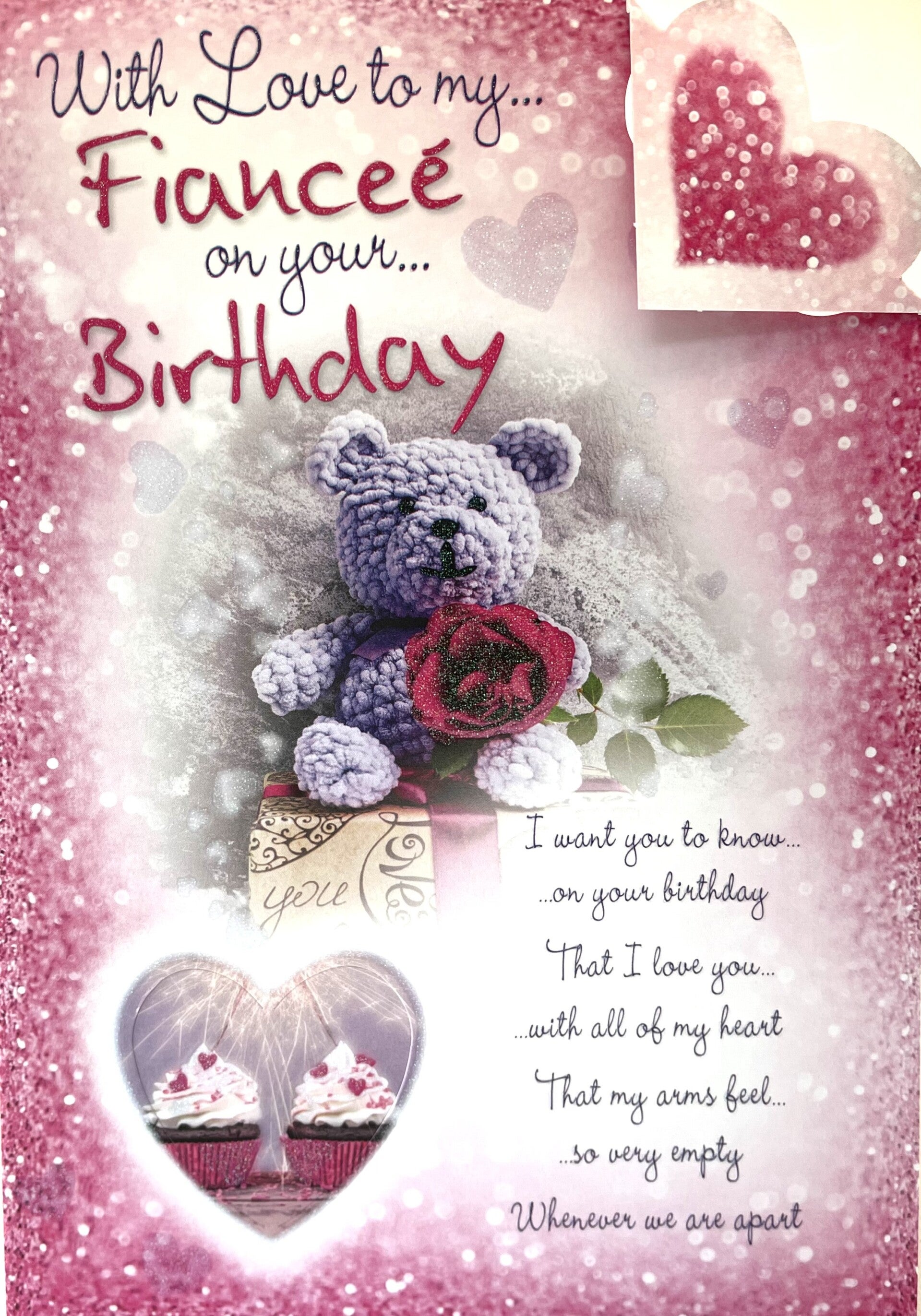 Fiancee - With love to my Fiancee on your birthday