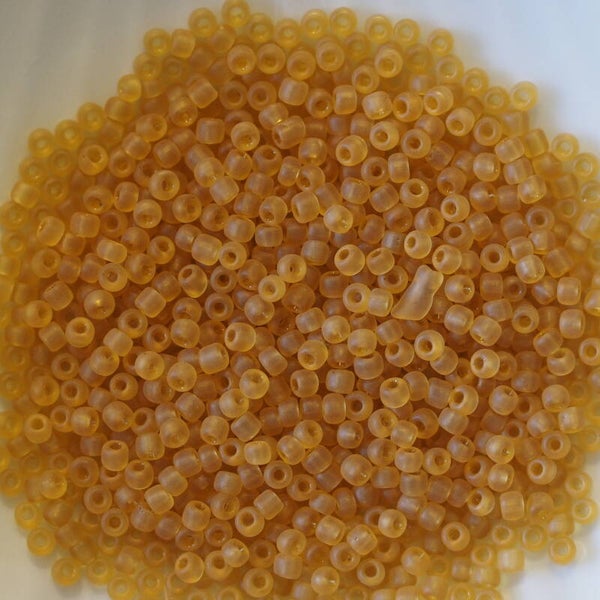 11/0-001M Amber Matte Transparent