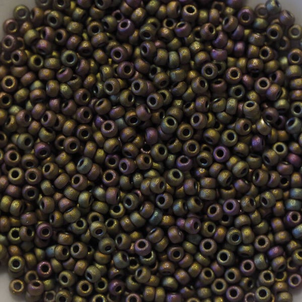 11/0-2035 Matte Met. Khaki Iris