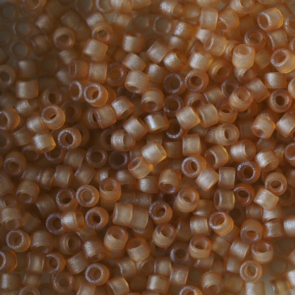 DB 0777 Dyed Semi-Frosted Transparent Topaz