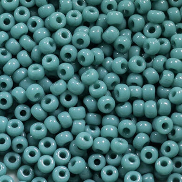 8/ 00412 turquoise green opaque