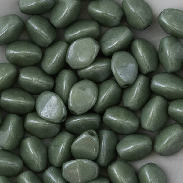 PB 03000/14459 chalk white teal luster