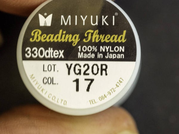 Myuki rijgdraad nr 17 Denim blue