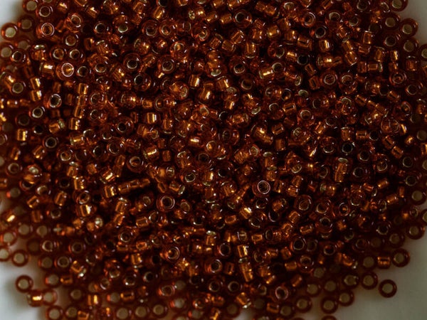 15/ 0010 flame red silver lined