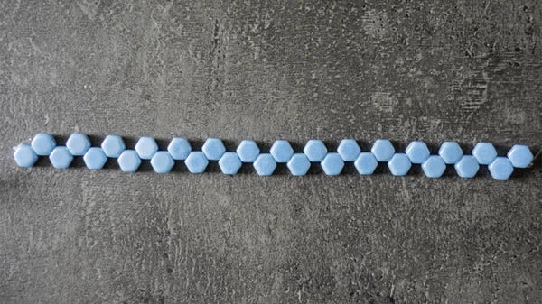 Hco663030-14400 blue turqoise shimmer