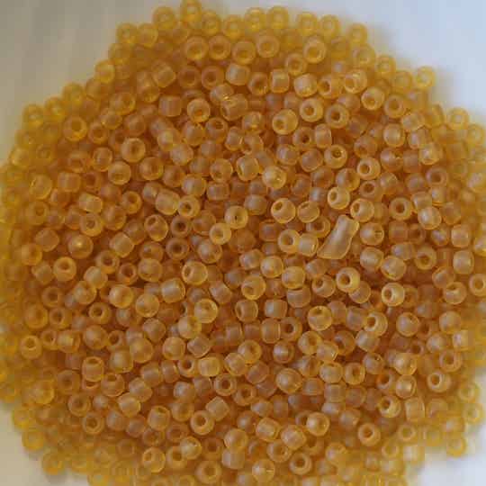 11/0-001M Amber Matte Transparent