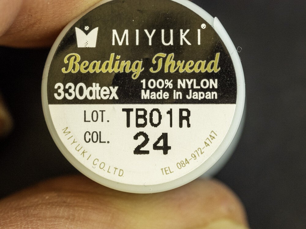 Myuki rijgdraad nr 24 Turquoise