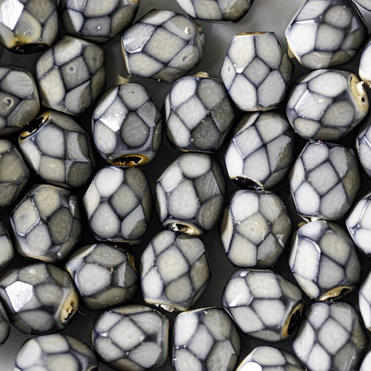 FP-04 Beige Nervuré Noir (N203)