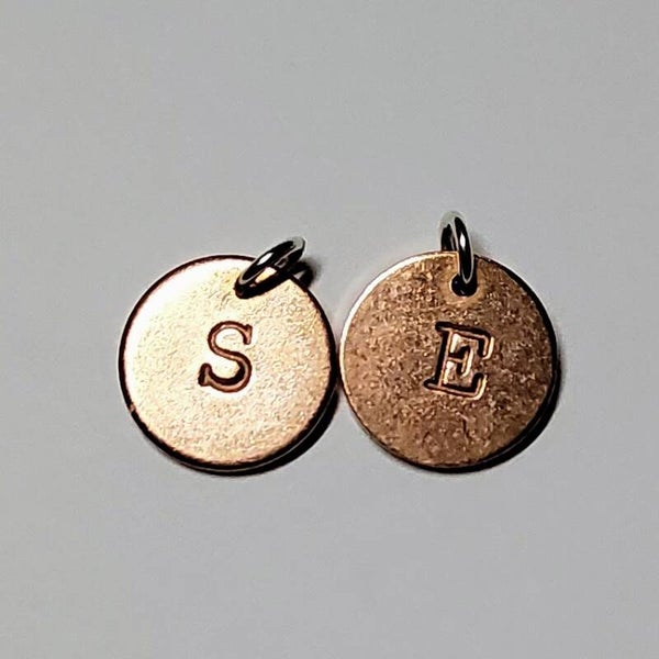 Copper charm 8mm