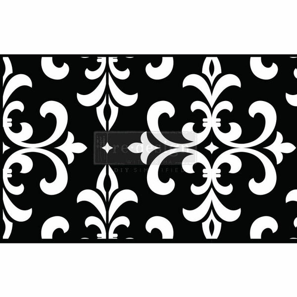 Re-design - Stick & Style - Modern Damask - Stencil