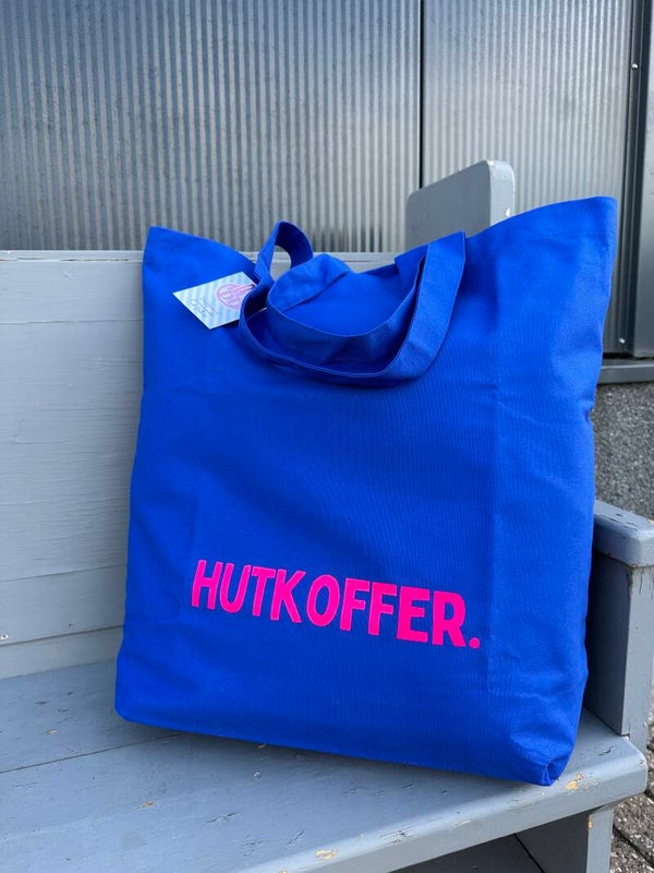 Shopper - Hutkoffer - Blauw/roze