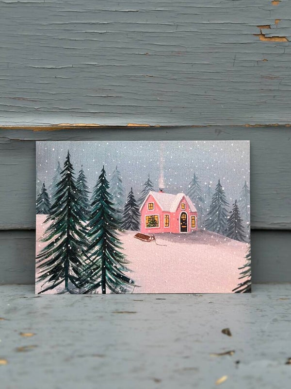 kaart winter wonderland