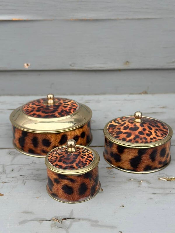 Treasurebox - Luipaard print