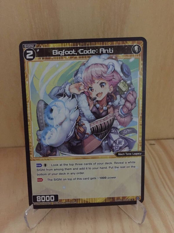 Bigfoot, Code: Anti [P-05]