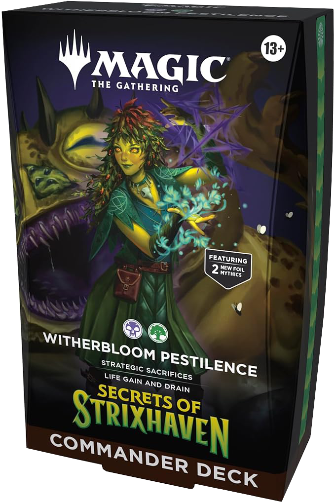 MTG - Witherbloom Pestilence - Secrets of Strixhaven - Commander Deck
