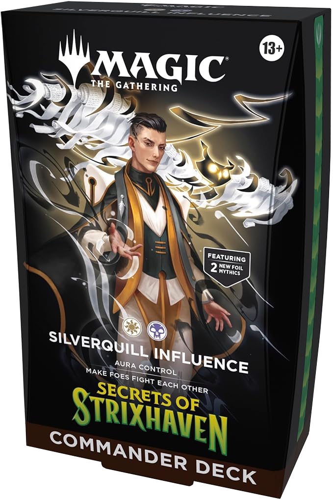 MTG - Silverquill Influence - Secrets of Strixhaven - Commander Deck