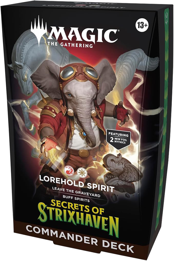 MTG - Lorehold Spirit - Secrets of Strixhaven - Commander Deck