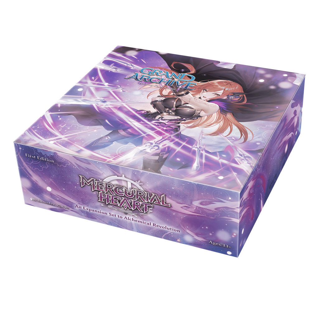 Grand Archive TCG: Mercurial Heart 1st Edition Booster Display (20 Boosters) - EN