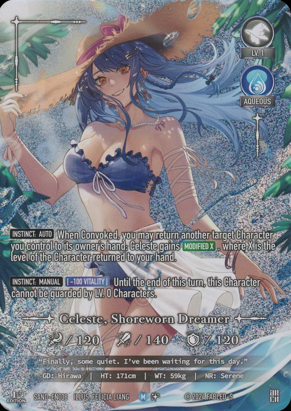 Celeste, Shoreworn Dreamer [SAND]