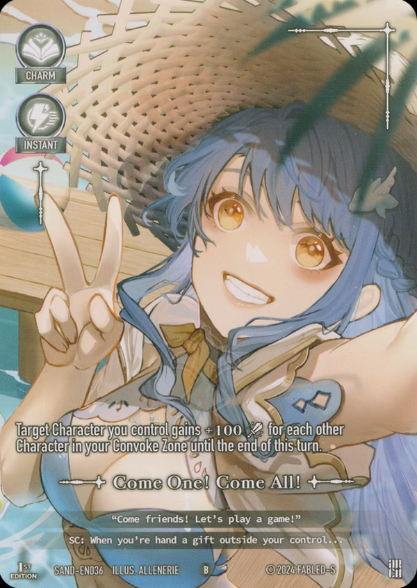 Come One! Come All! 2 [SAND]