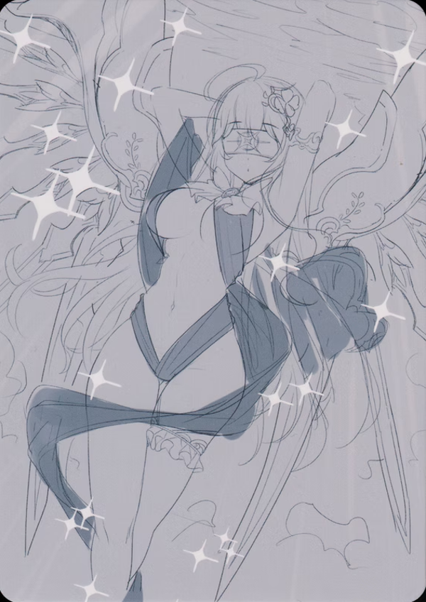 Aerilyn of the Holy Alignment - Sketch [SAND]