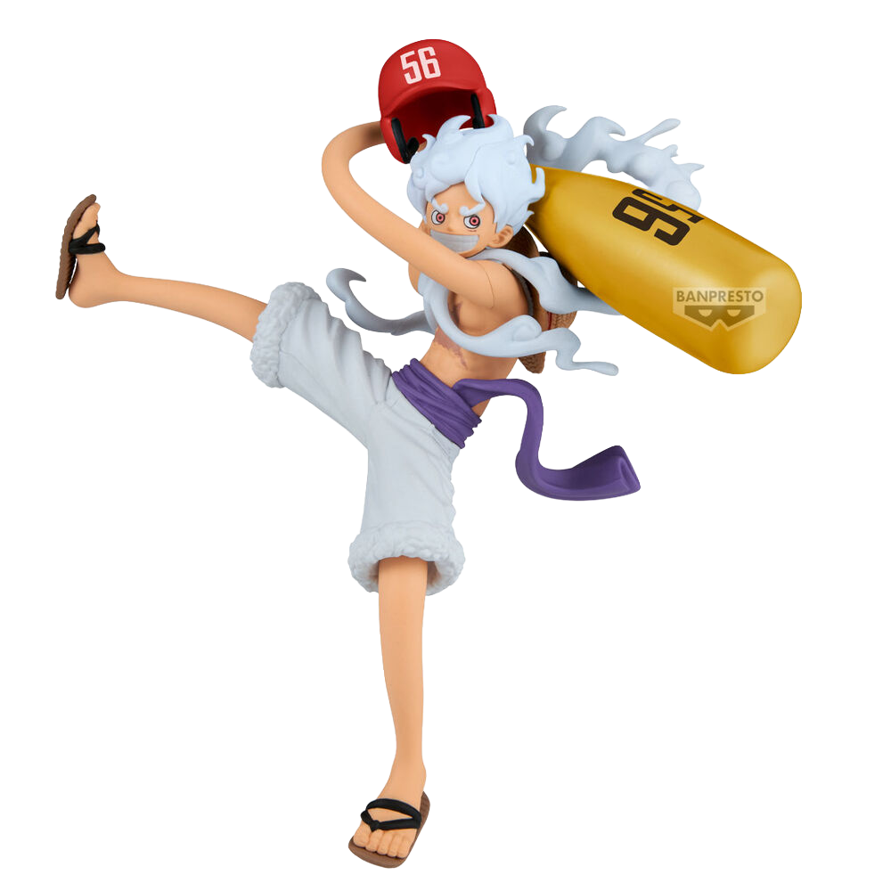 One Piece Monkey D. Luffy Gear 5 Battle Record figure 17cm