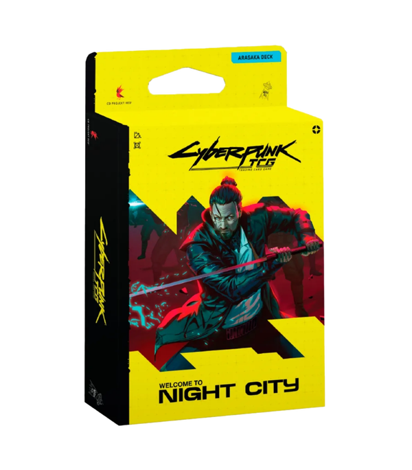 Embracing Power Welcome to Night City English - Cyberpunk TCG - Starter Deck