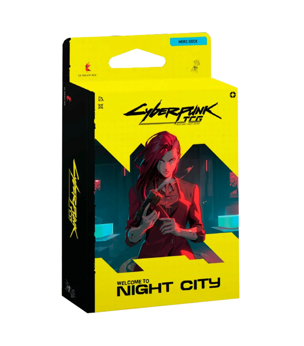 The Heist Welcome to Night City English - Cyberpunk TCG - Starter Deck