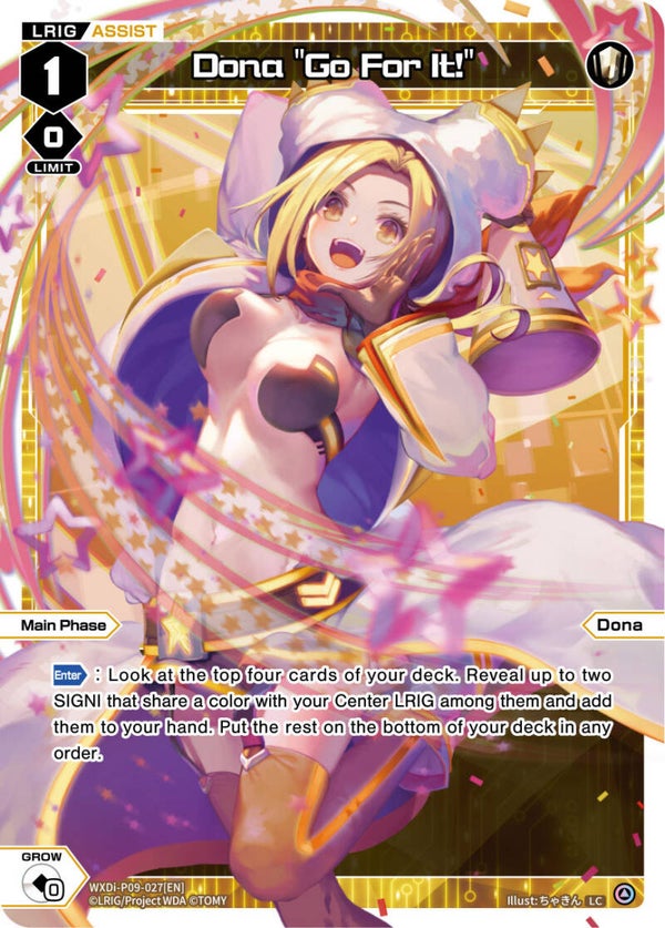 Dona "Go For It!" [P-09]