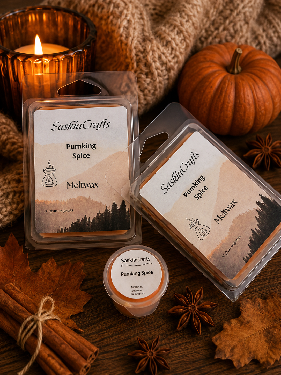 Pumpking Spice Melt Wax