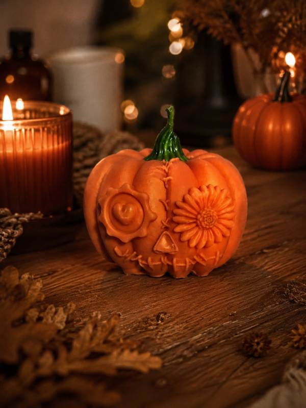 Halloween Pompoenkaars