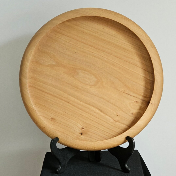 Schaal gewaterd Iep rond 50cm 6,5 hoog