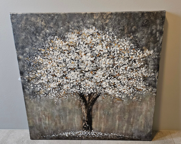 Schilderij Tree of Peace 80x80cm