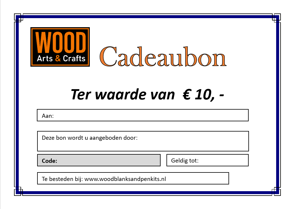 Cadeaubon €10,-